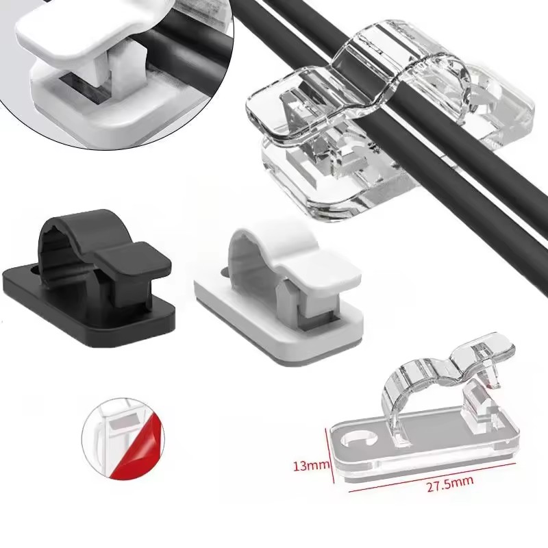 Office Furniture - Clip per cavi autoadesivi, organizer per