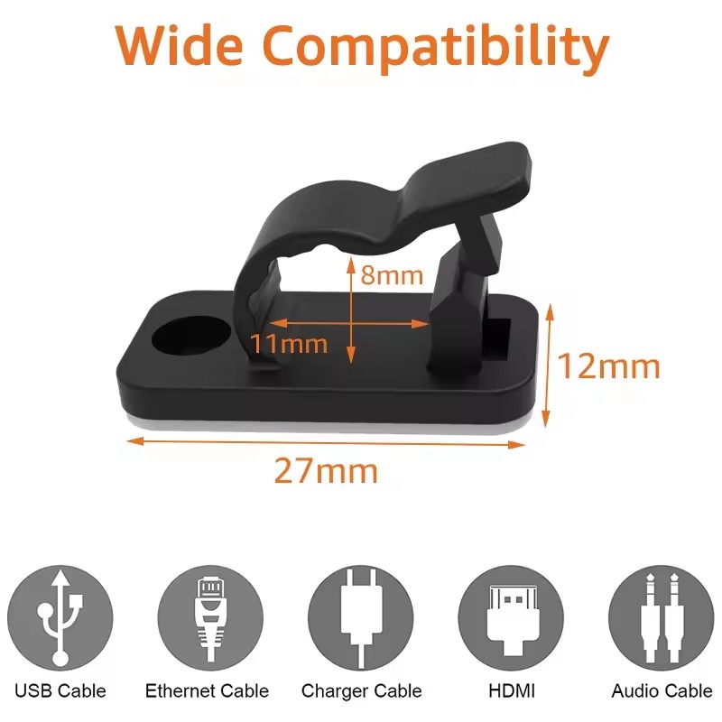Clip per cavi autoadesivi, org - Office Furniture recensione e prezzo
