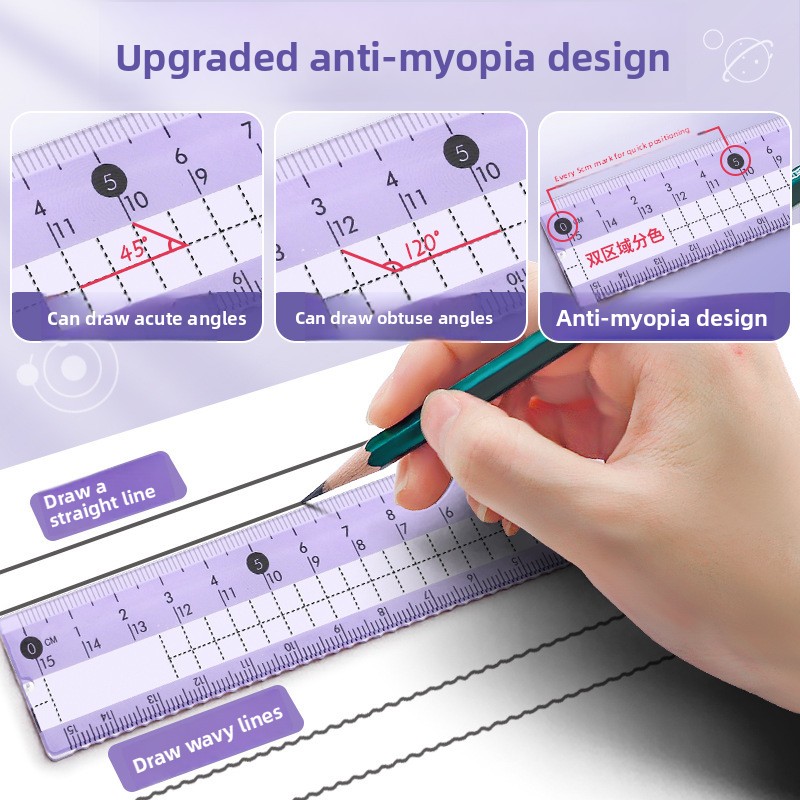Set di 8 strumenti geometrici  - Math Geometry Set With Compass recensione e prezzo