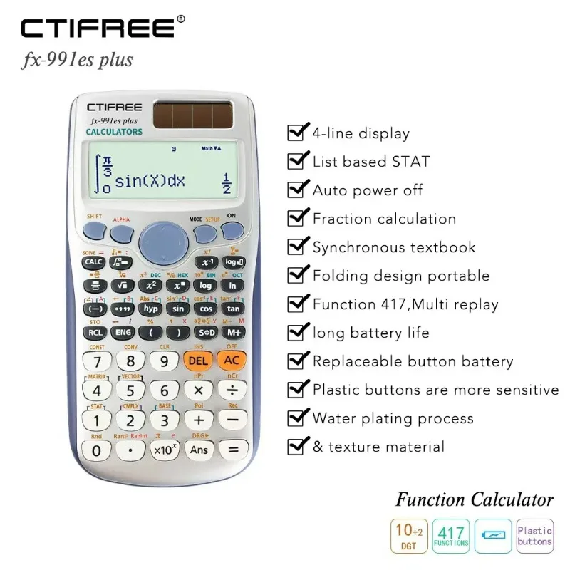 Calcolatrice scientifica con b - Scientific Calculator For Secondary School recensione e prezzo