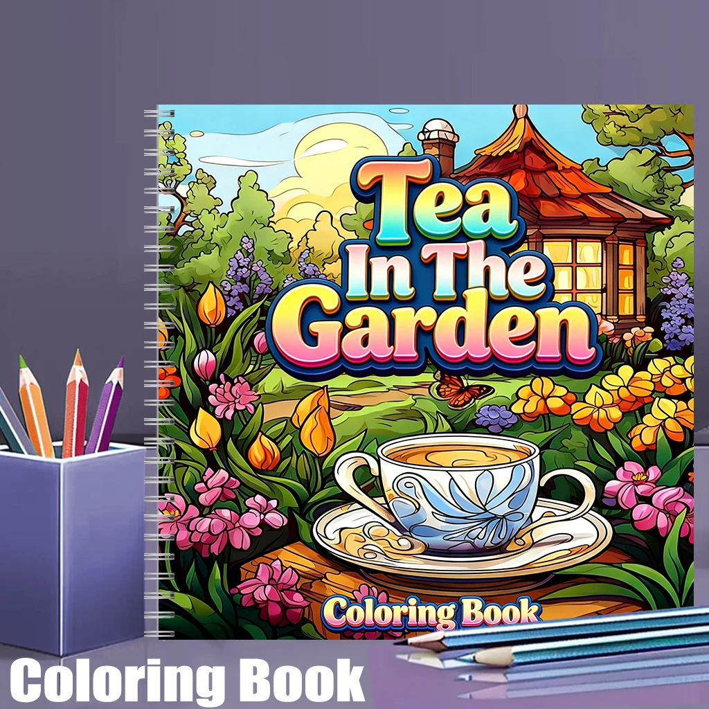 Libro da colorare Tea In The G - School Supplies recensione e prezzo